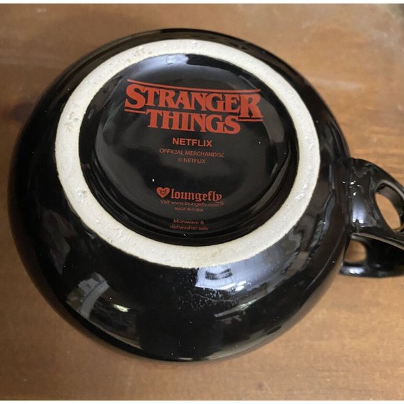 LOUNGEFLY Stranger Things Collectable Rare Soup Mug Bowl NO Spoon - Picture 3 of 7
